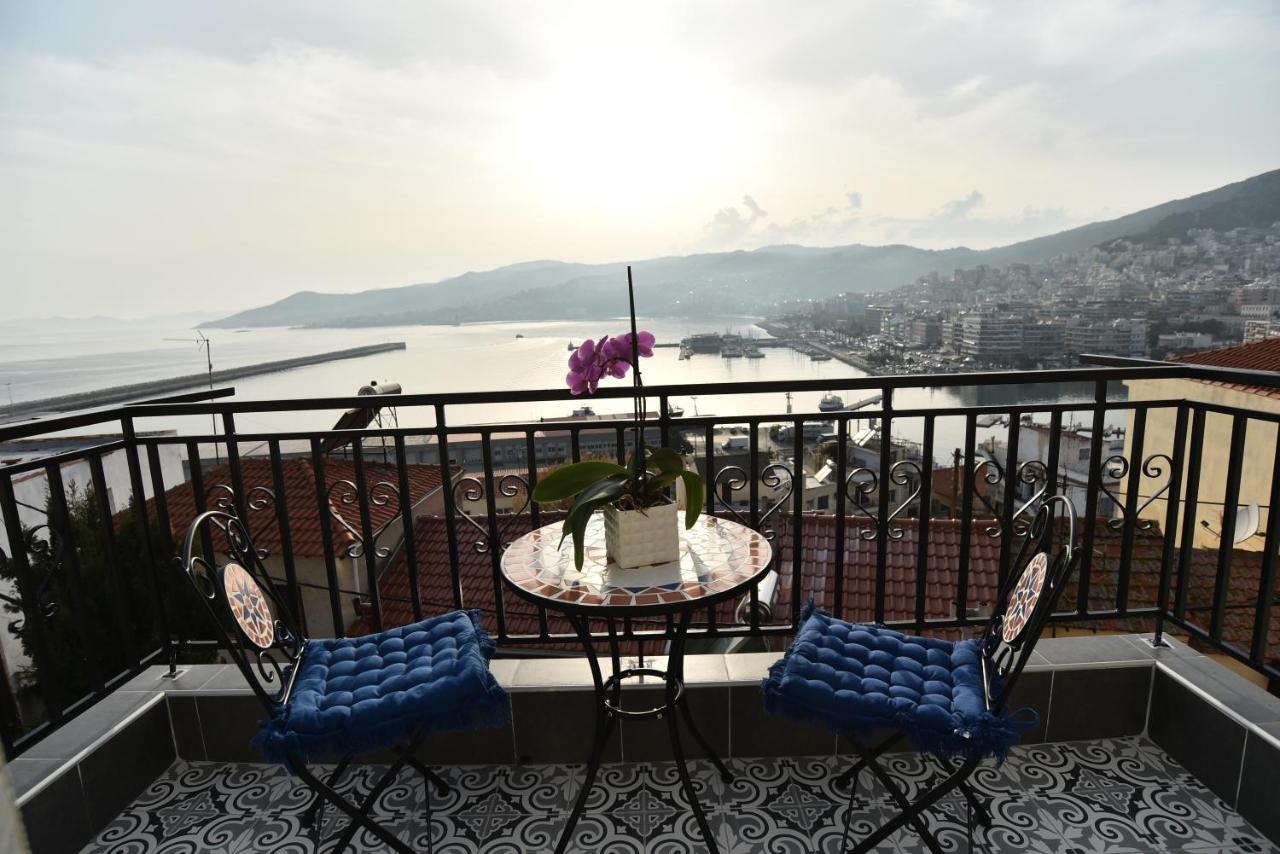 Golden Sea View - Old Town Apartman Kavála Kültér fotó